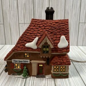 Department 56 Dickens’ Village Series The‎ Chop Shop (no box)